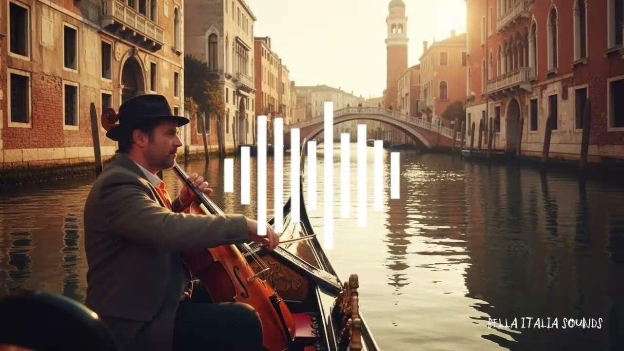 Italian Music Classic  Afternoon Espresso at a Quiet Italian Café