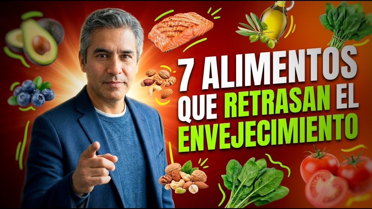 ¿Tienes más de 45 años? Deja de comer esto y añade estos 7 alimentos
