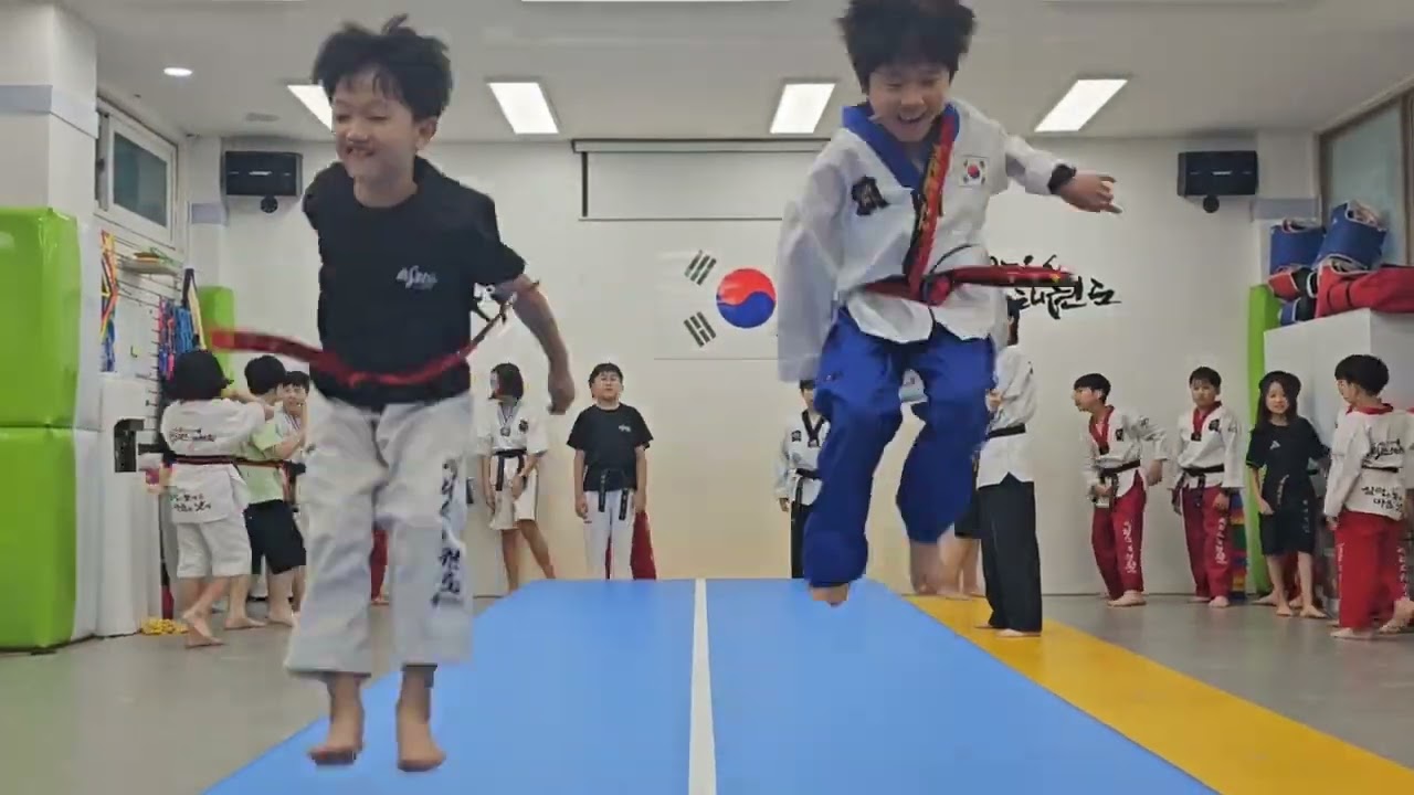 리더스태권도 초대형 에어메트 구입♡