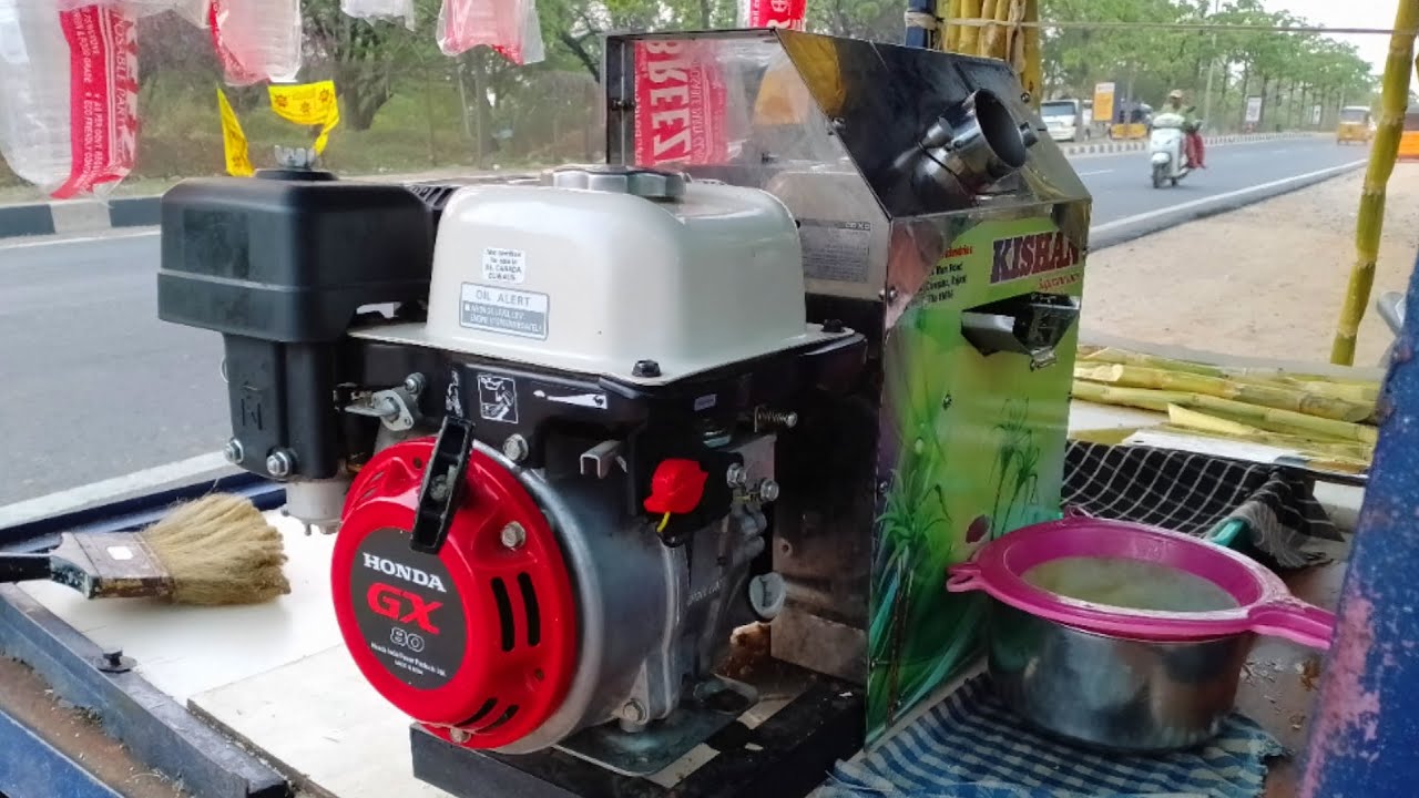New Sugarcane Juice Machine With Petrol Engine. [ Cheap price ]