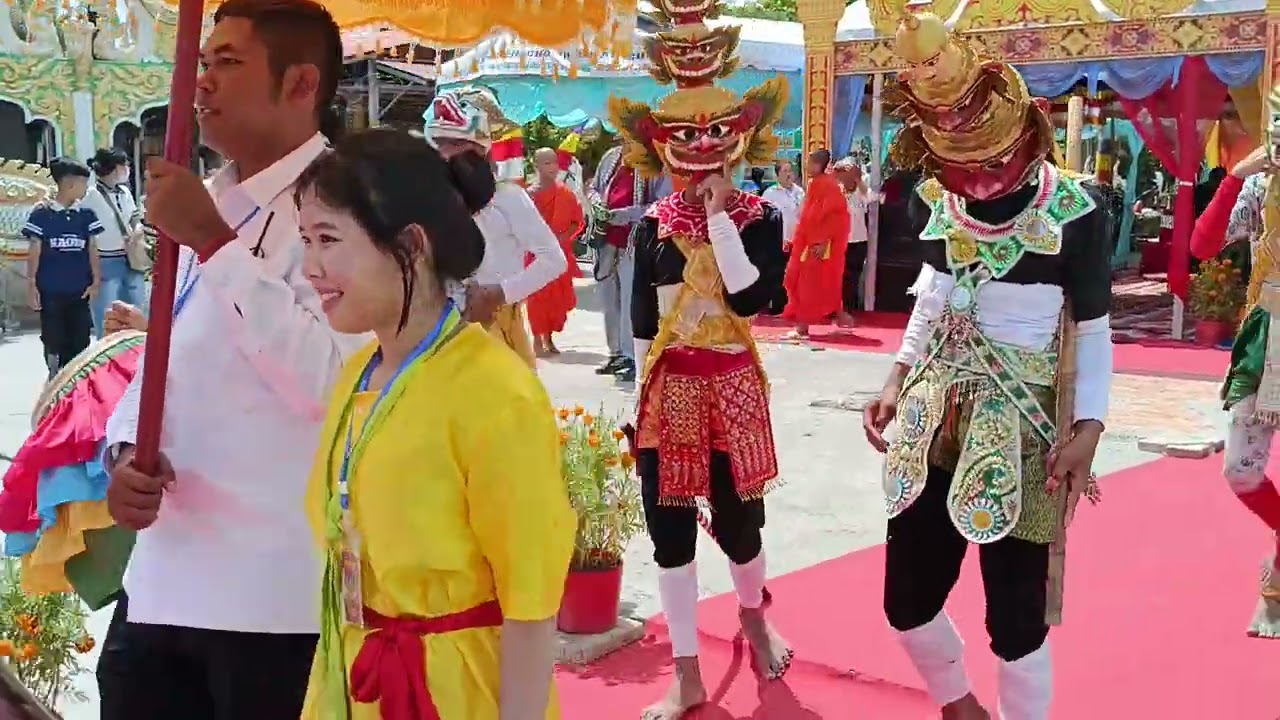 Khánh Thành Ngôi Tăng Xá 3 Tầng ngày Thứ 2 Chùa Peam Buôl Thmay Sóc Trăng p1