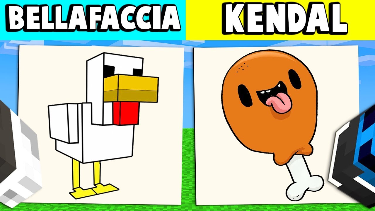 DISEGNA BENE PER VINCERE SU MINECRAFT