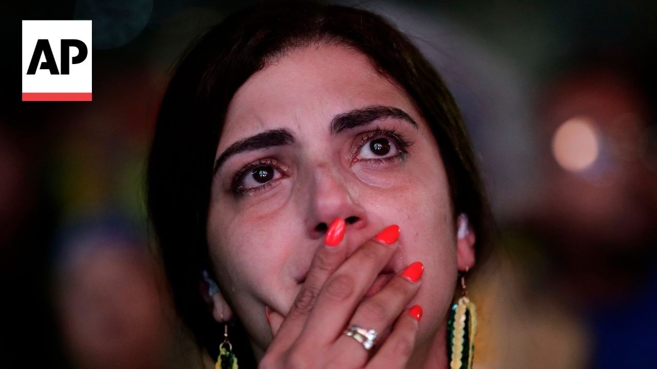 Brazil fans heartbroken after World Cup exit as Norway celebrates Haaland