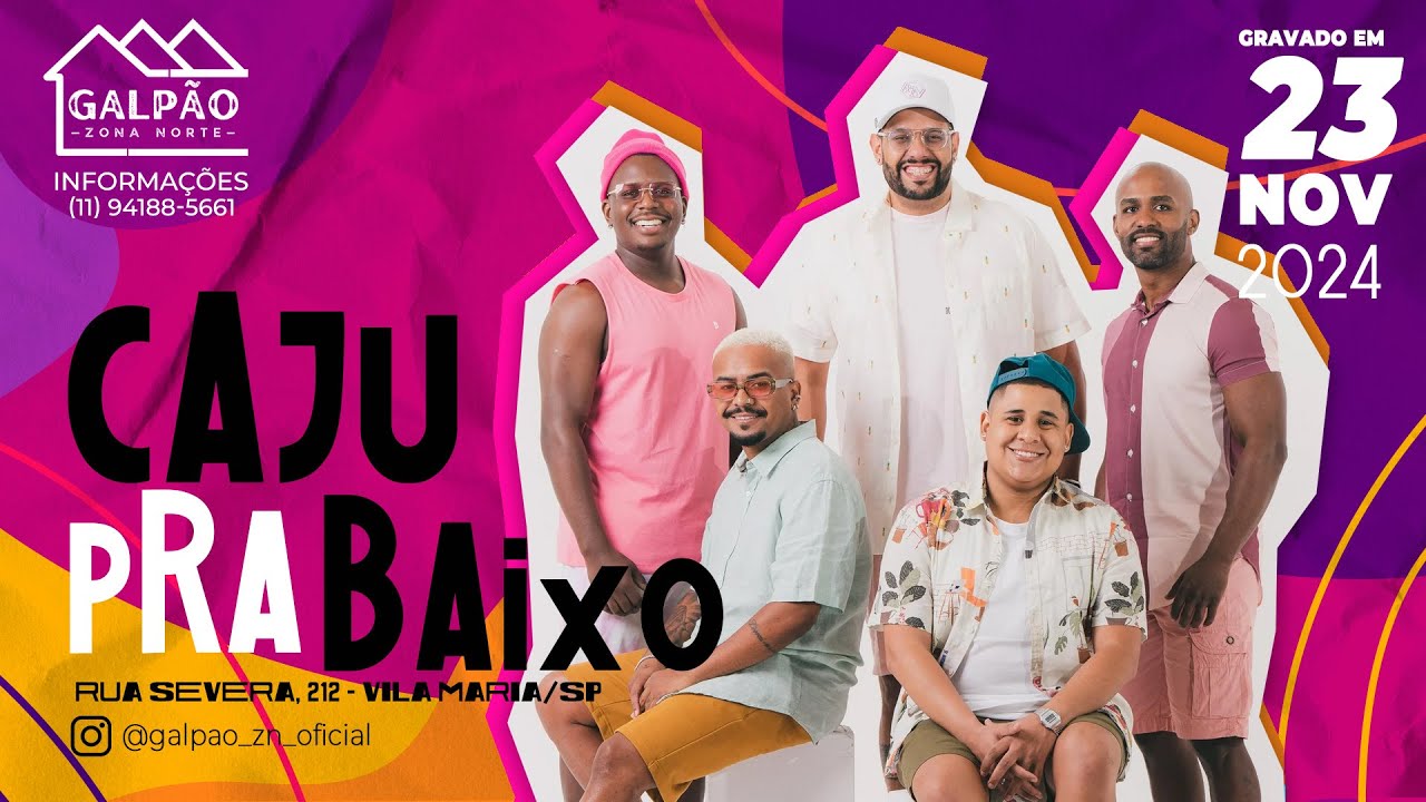 CAJU PRA BAIXO NO GALP&Atilde;O ZN