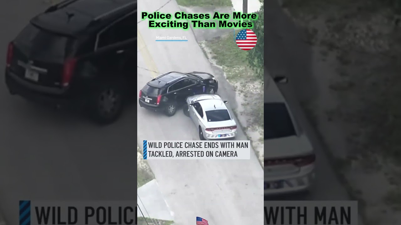 Police Chases Are More Exciting Than Movies.#Police#Chase#Action#Funny#Escape#USA#Shorts