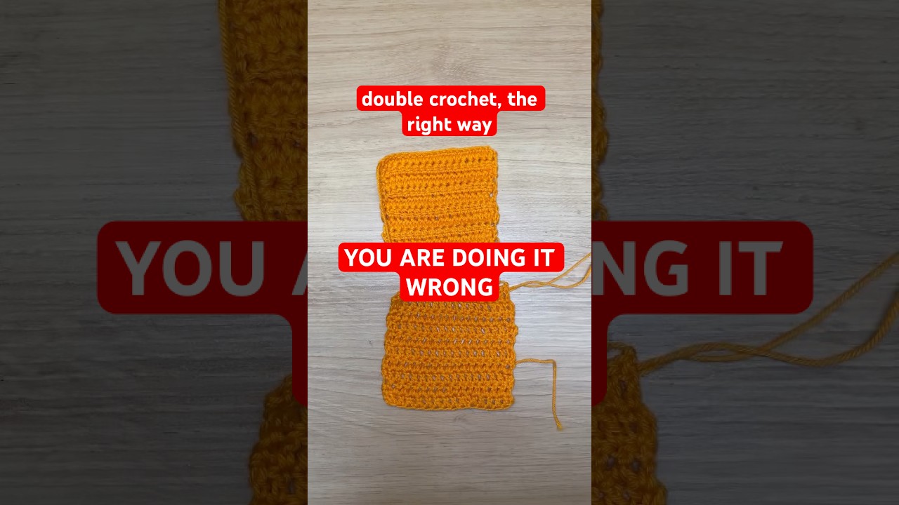 Linked Double Crochet Tutorial :)