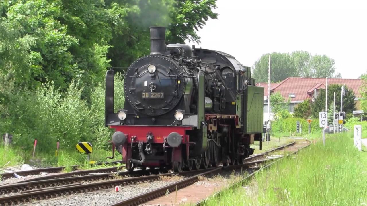 Volldampf auf dem Haller Willem - Dampflokomotive 38 2267 (steam train) 2015