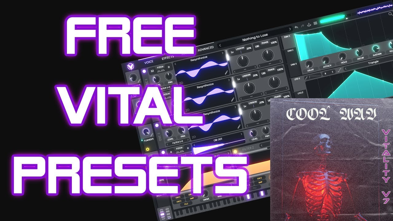Free Vital Presets | Cool WAV - Vitality Vol. 7