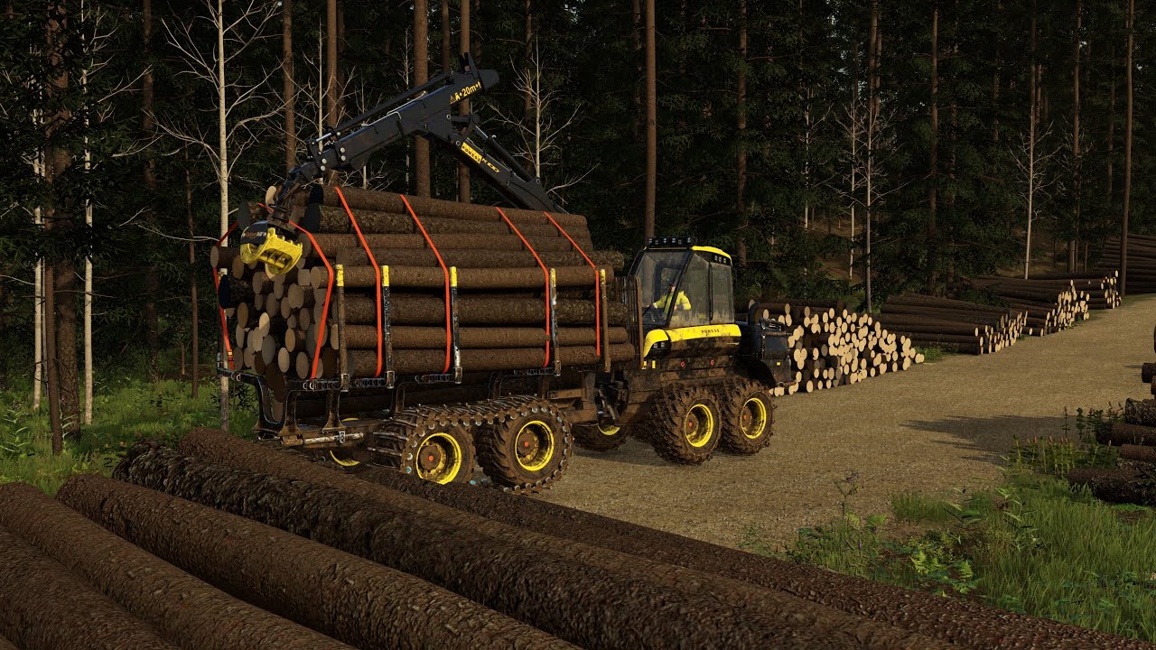 Last load? | EP. 15 | Fs22 timelapse | Forestry in Honkakorpi
