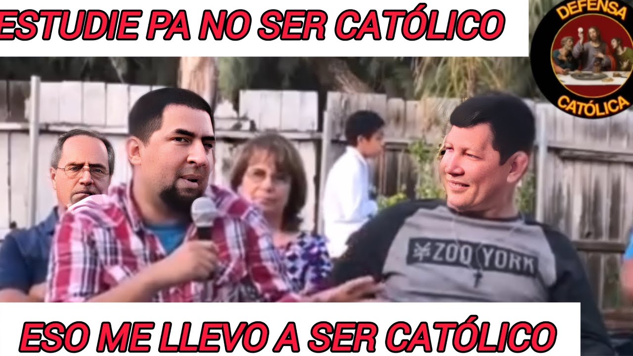 Estudie para no volverme catolico y eso me convirtió en católico - Padre Luis Toro