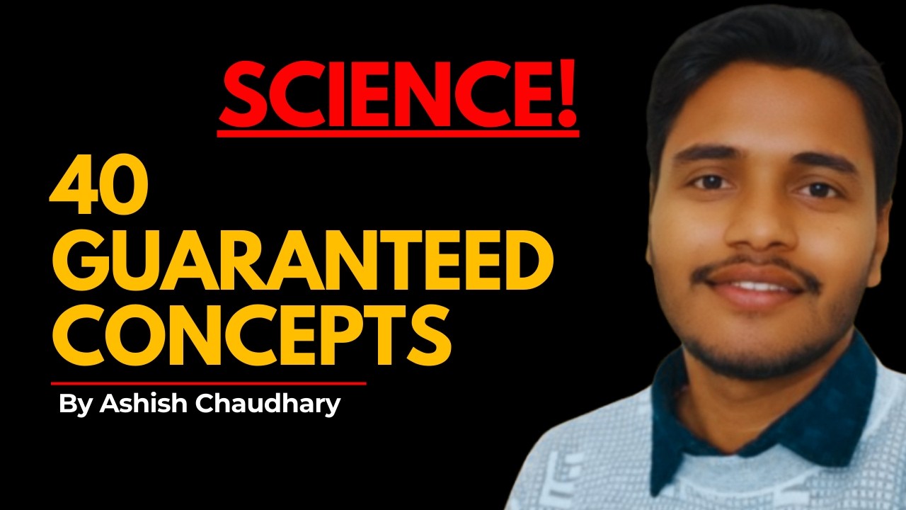 🚨 WAKE UP! 40 GUARANTEED Concepts Before You Enter Exam Hall | Class 10 Science