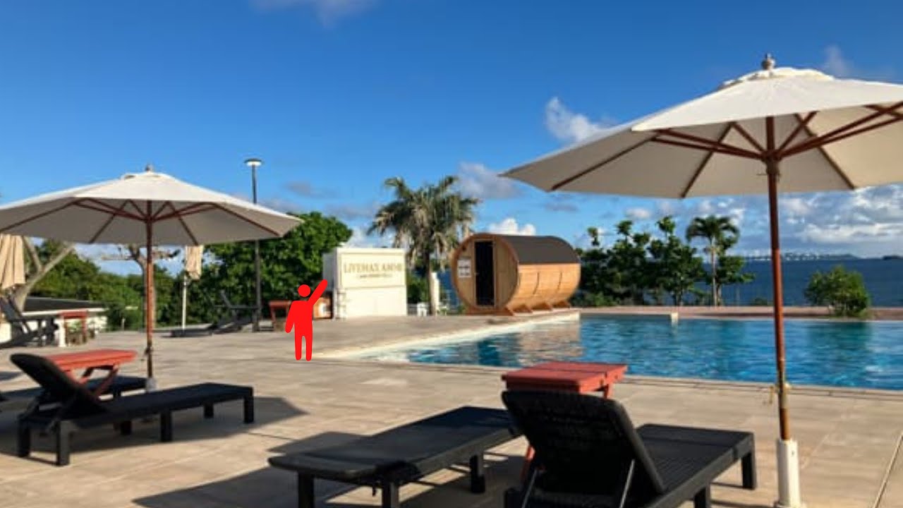 全室南国スタイルのリゾートコテージ🌴沖縄の海を望むオーシャンビューのサウナ＆プール🏊晴れた日は満点の星空🌠