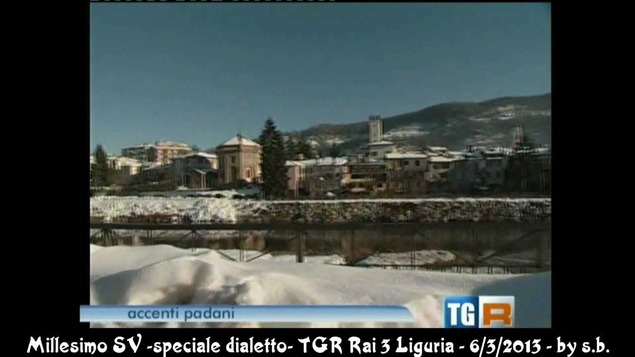 MILLESIMO - Savona - speciale dialetto - TGR - Liguria