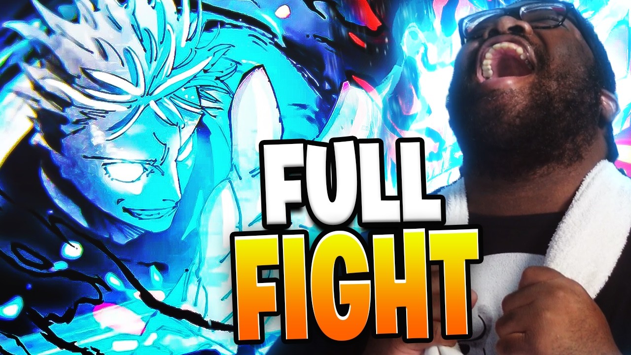 GOJO VS SUKUNA FULL FIGHT!! IS THIS THE BEST JJK FIGHT?!