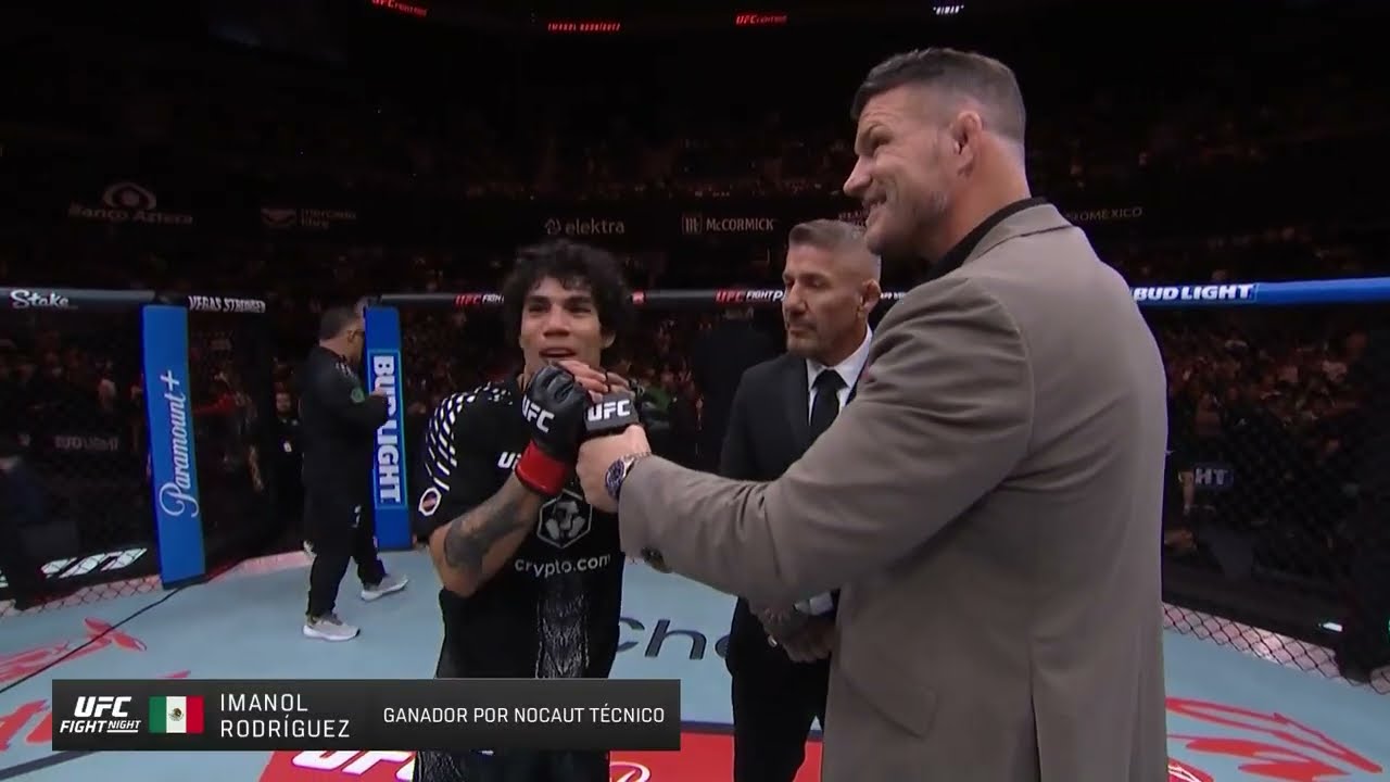 UFC México Imanol Rodriguez Entrevista en el Octágono