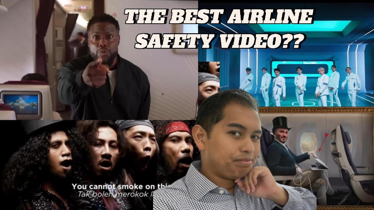 Why Are AIRLINE SAFETY VIDEOS Getting So EXTRA???