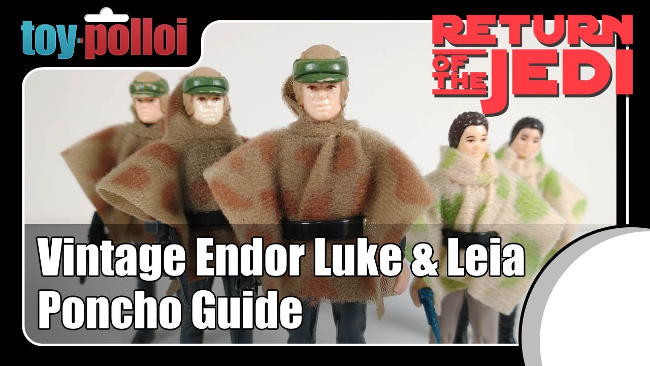 Vintage Star Wars Endor Luke & Leia Poncho replacement guide - Toy Polloi