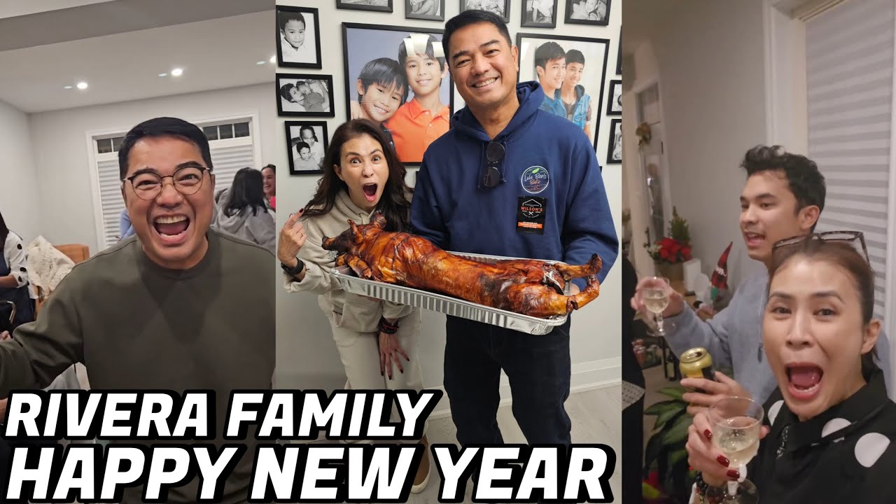 Ariel Rivera and Gelli de Belen Family New Year sa Toronto Canada❤️New Year Salubong Family Rivera