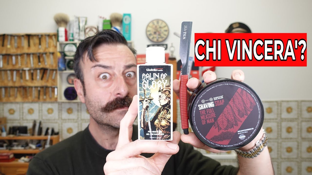 PER RIFINIRE I CONTORNI DELLA BARBA CONVIENE PIU' UN GEL TRASPARENTE O UN SAPONE DA BARBA ?