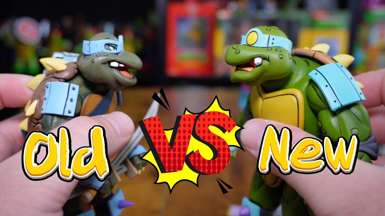 IS THIS BINKY BETTER THAN THE OLD BINKY? Lets checkout the new NECA TMNT TOON SLASH !!!!!!