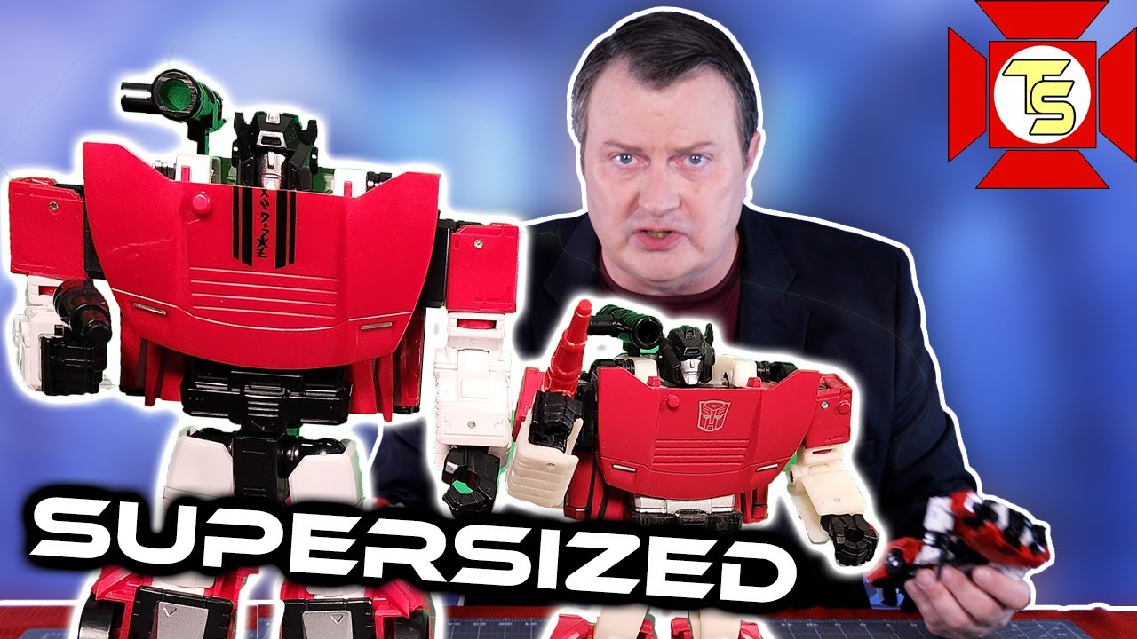 TRANSFORMERS OVERSIZED Siege Sideswipe Knockoff Review