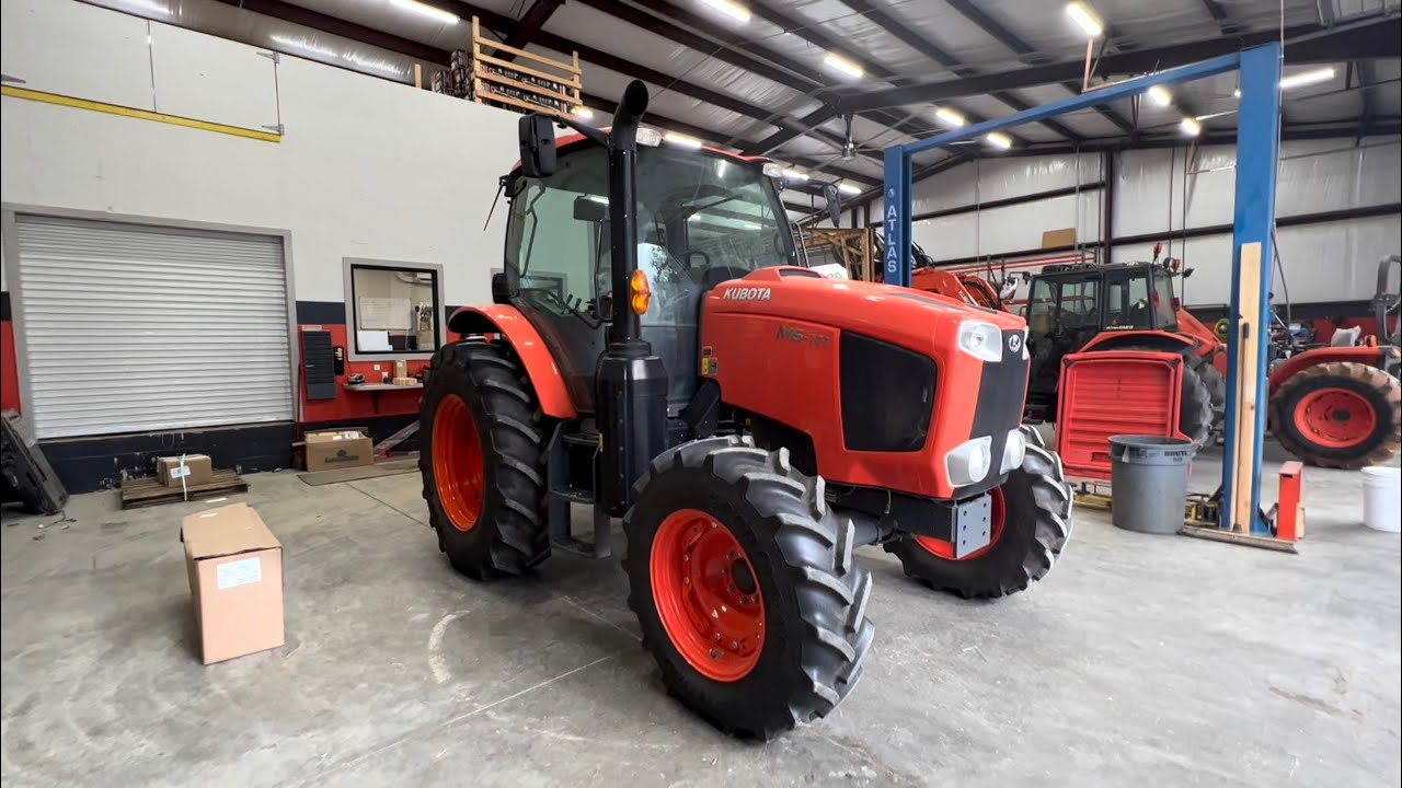 Kubota M6-111 Gets A LA1955 Loader