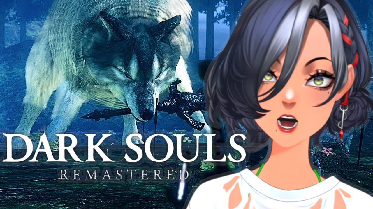 「 Dark Souls 1 Remastered 」 SIF, o grande Lobo Cinzento | com a NineMushi
