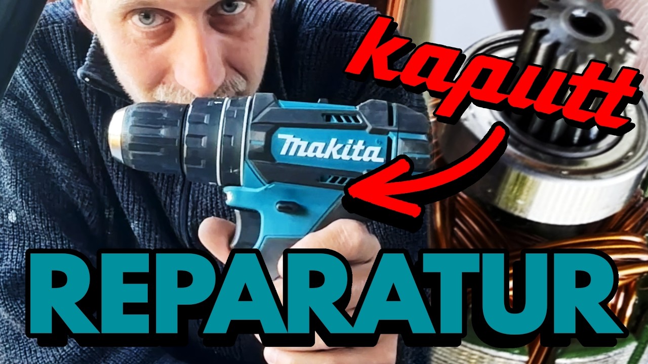 MAKITA DHP 482 🔥💨/ REPARATUR  -  Anker tauschen !!!