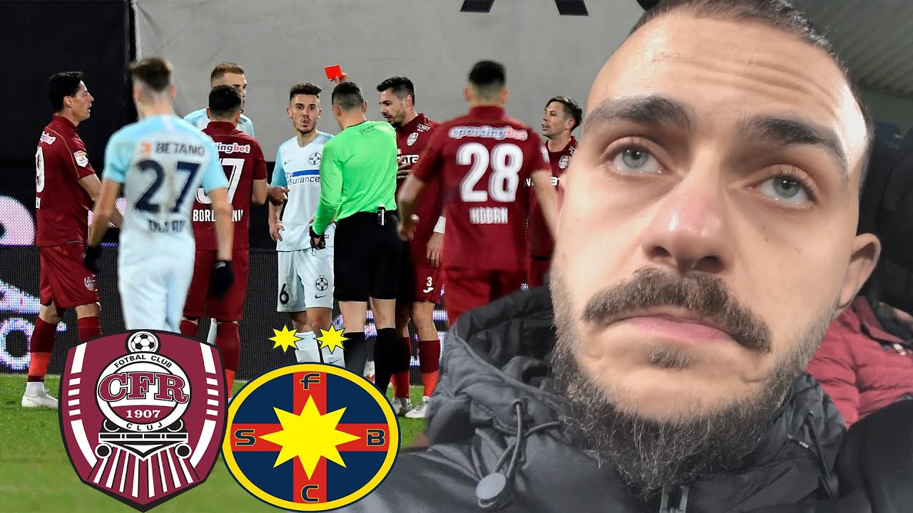 CFR Cluj - FCSB 1-0 | Planic a luat ROSU | CFR la 8 puncte in fata STELEI