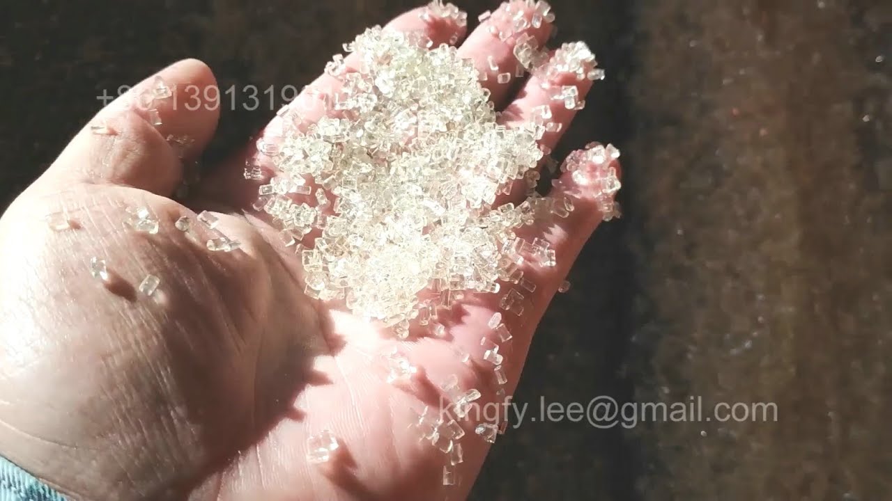PET plastic pelletizing machine, New under water cutting plastic granulator machine, PET pelletizer