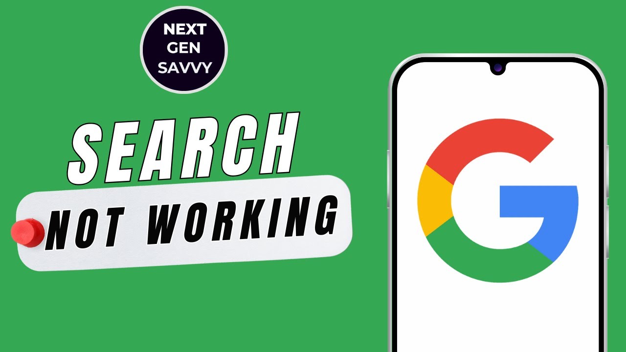 How To FIX Google Search Not Working