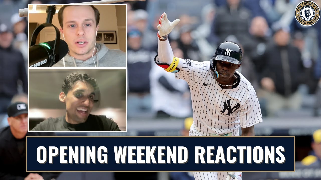 MLB Opening Weekend Reactions (Torpedo Bat Discussion)