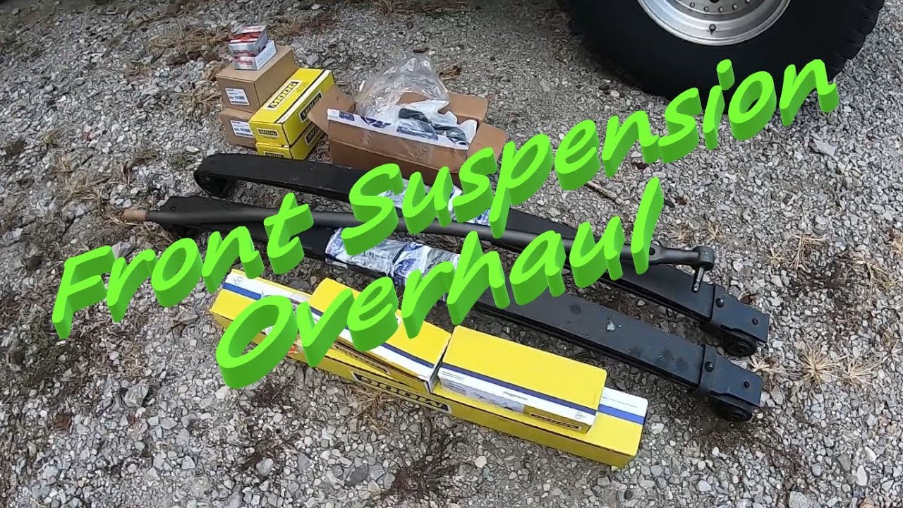 OBS / Bricknose Ford - Full Front Suspension & Steering Overhaul - 1990 F350 - Flatbed IDI