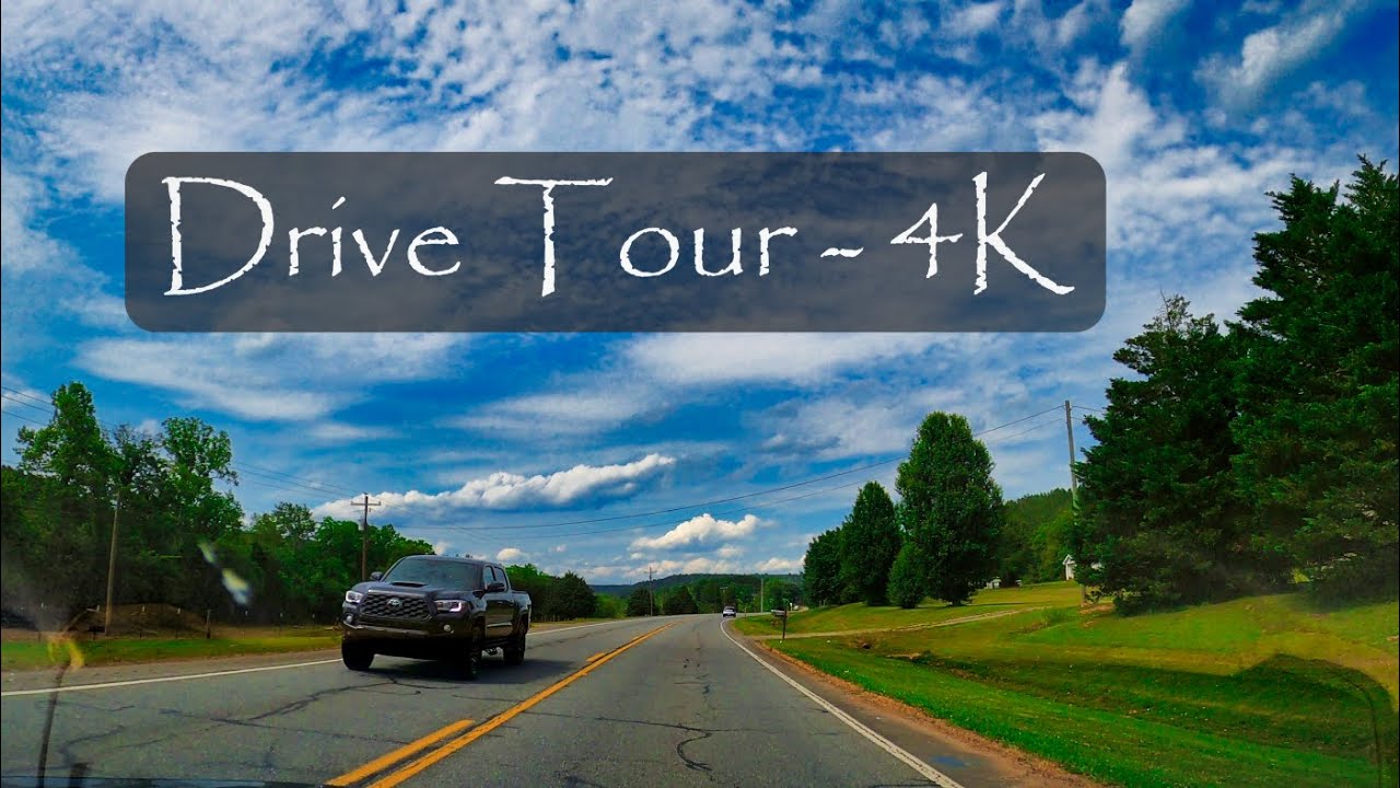 Driving Through Fairmount GA - Rural Georgia Tour - 4K