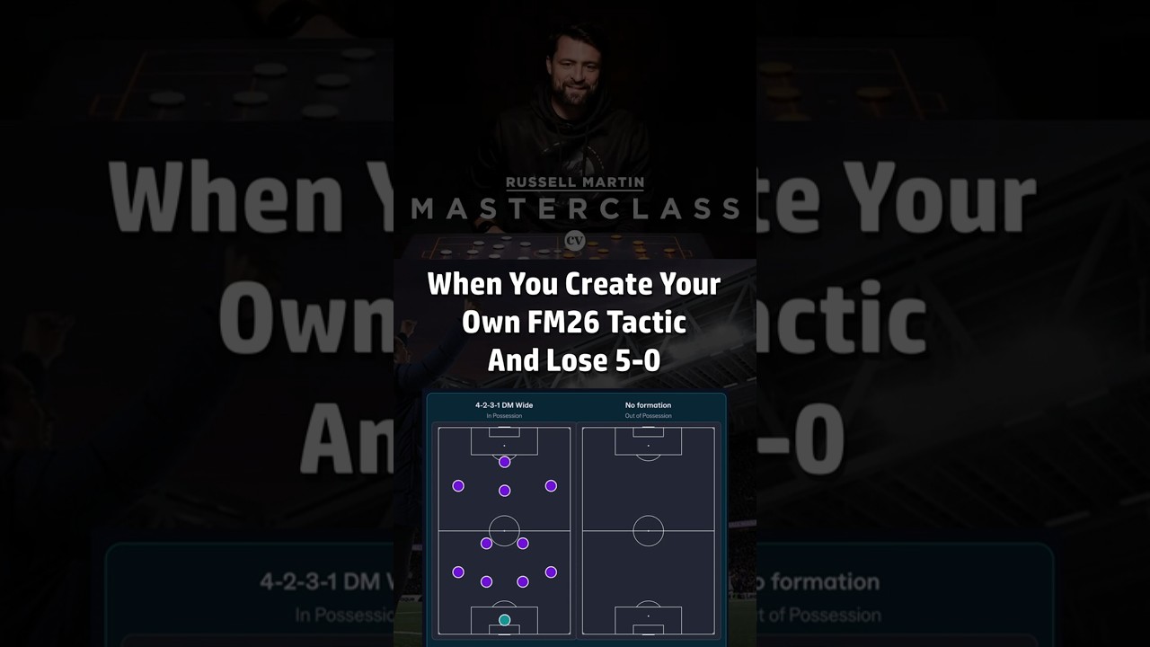 When You Create Your Own FM26 Tactic...