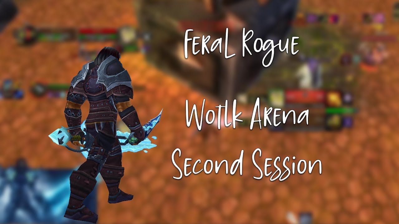 WOTLK Classic PVP Arena FERAL ROGUE Second Session