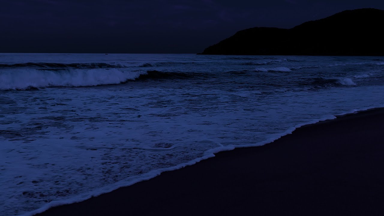 Peaceful Ocean Waves 🌙 Relaxing Sea Noise for Sleep