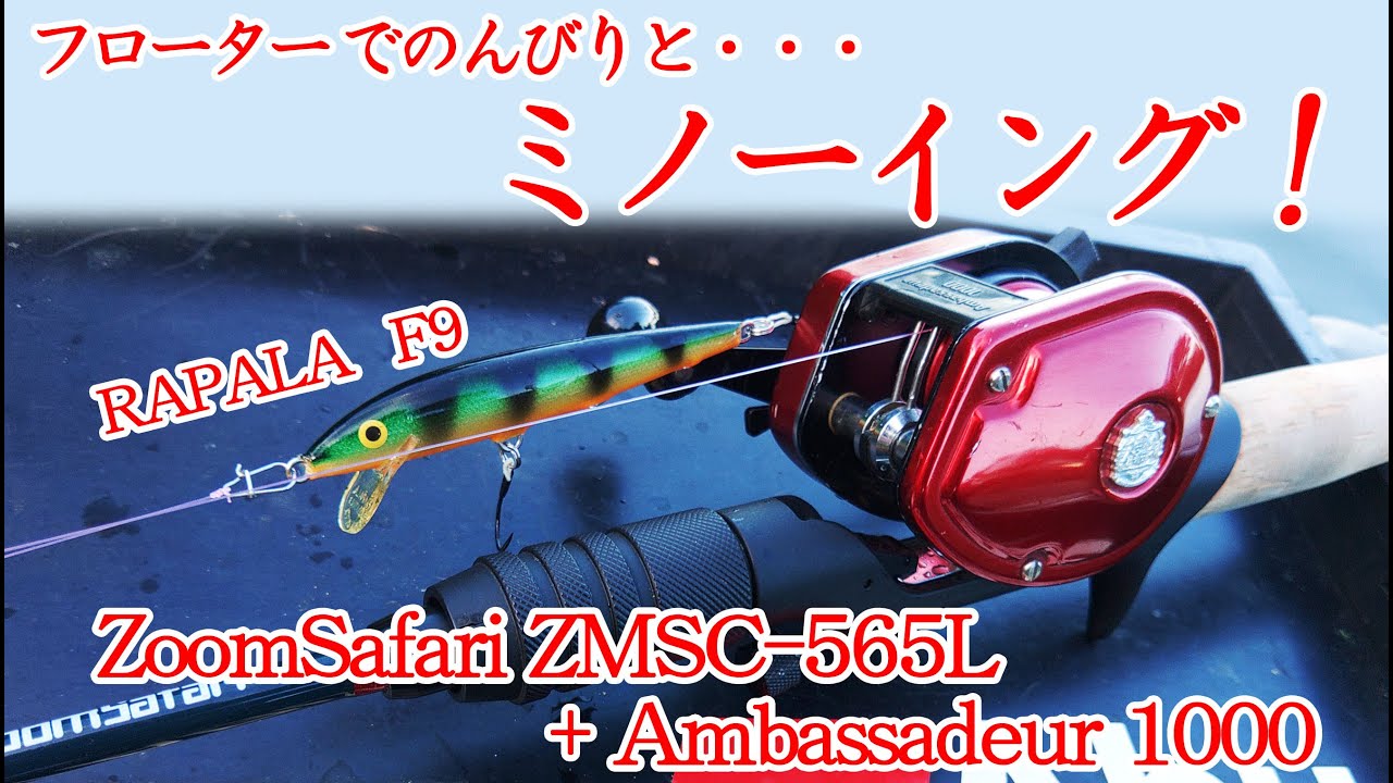 【バスフィッシング】ラパラのフローティングミノーでバスが爆釣！(当社比)　#ラパラ　#フローター　#ストーム　#チャグバグ　#Ambassadeur　#ズームサファリ