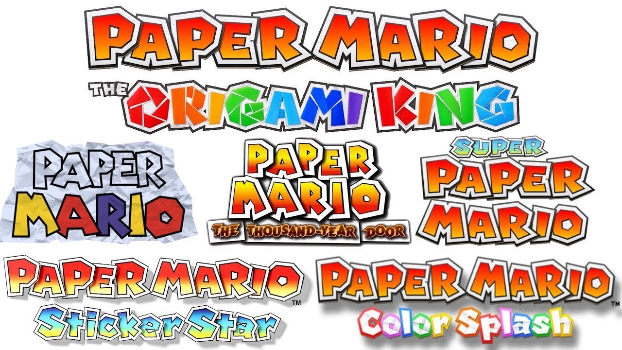 All Paper Mario Title Themes (Music)