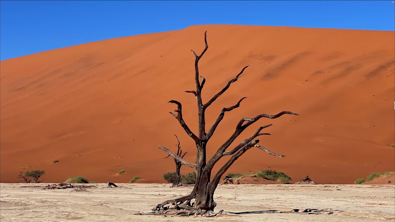 Gewaltige Victoriaf&auml;lle,  einsame Namibw&uuml;ste   4K