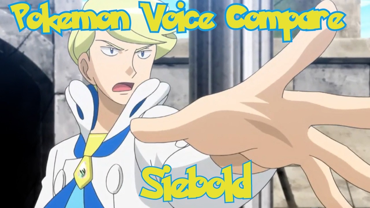 Pokemon Voice Compare - Siebold
