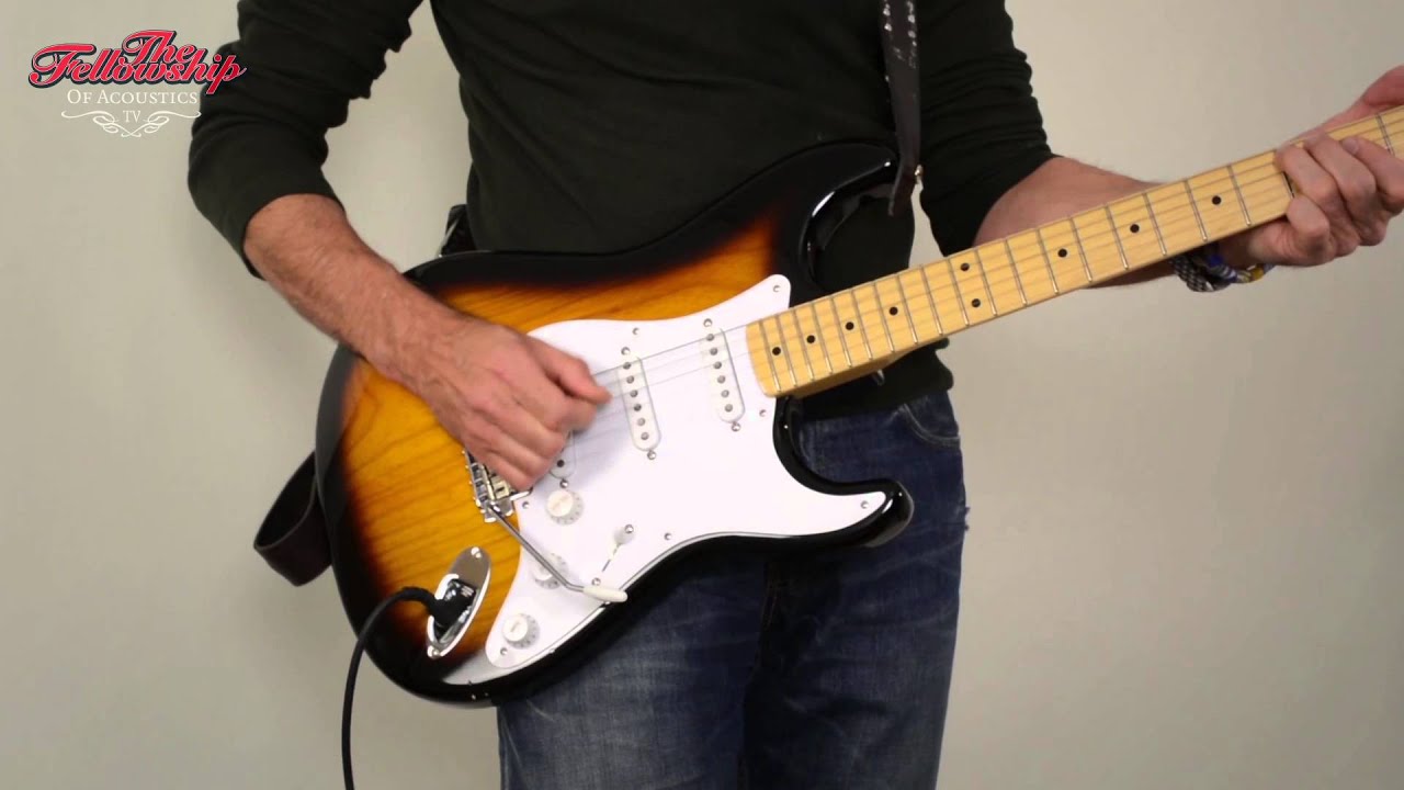 Fender 60th Anniversary American Vintage 1954 Stratocaster at The Fellowship of Acoustics