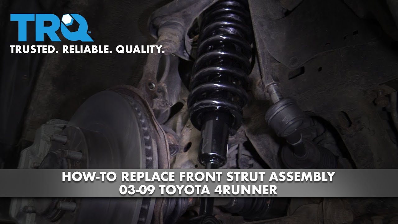 Как заменить переднюю стойку Toyota 4Runner 03-09