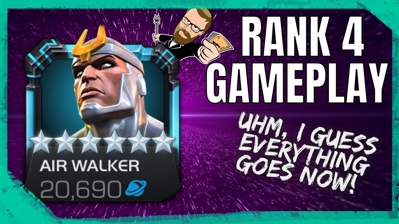 Illuminating Rank 4 Air Walker Gameplay Showcase! Courtesy To Ponchiki!