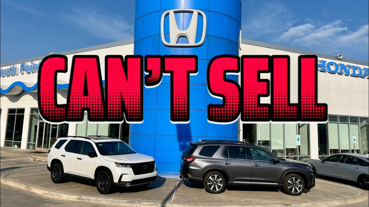 Honda Dealership Full They Can’t Sell