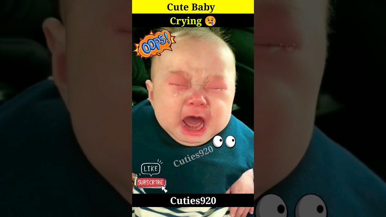 Cute Baby Crying 😭😭 Cute Baby Crying Sound #shorts  #youtubeshorts  #viralshorts