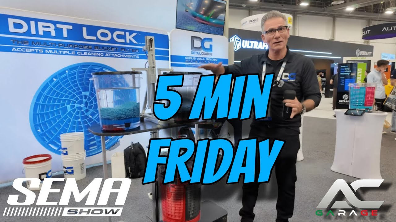 5 Minute Friday! Detail Guardz | SEMA 2025 | Adamo's Garage