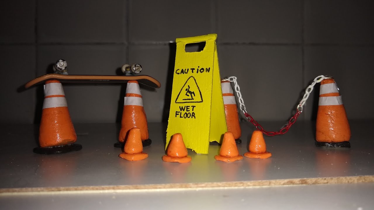 DIY REALISTIC FINGERBOARD OBSTACLES