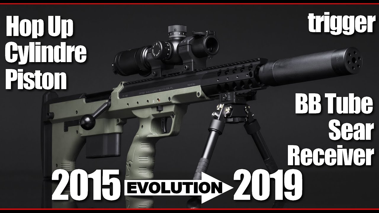 Airsoft français / l'Encyclopédie du SRS A1 Silverback / de 2015 à aujourd'hui