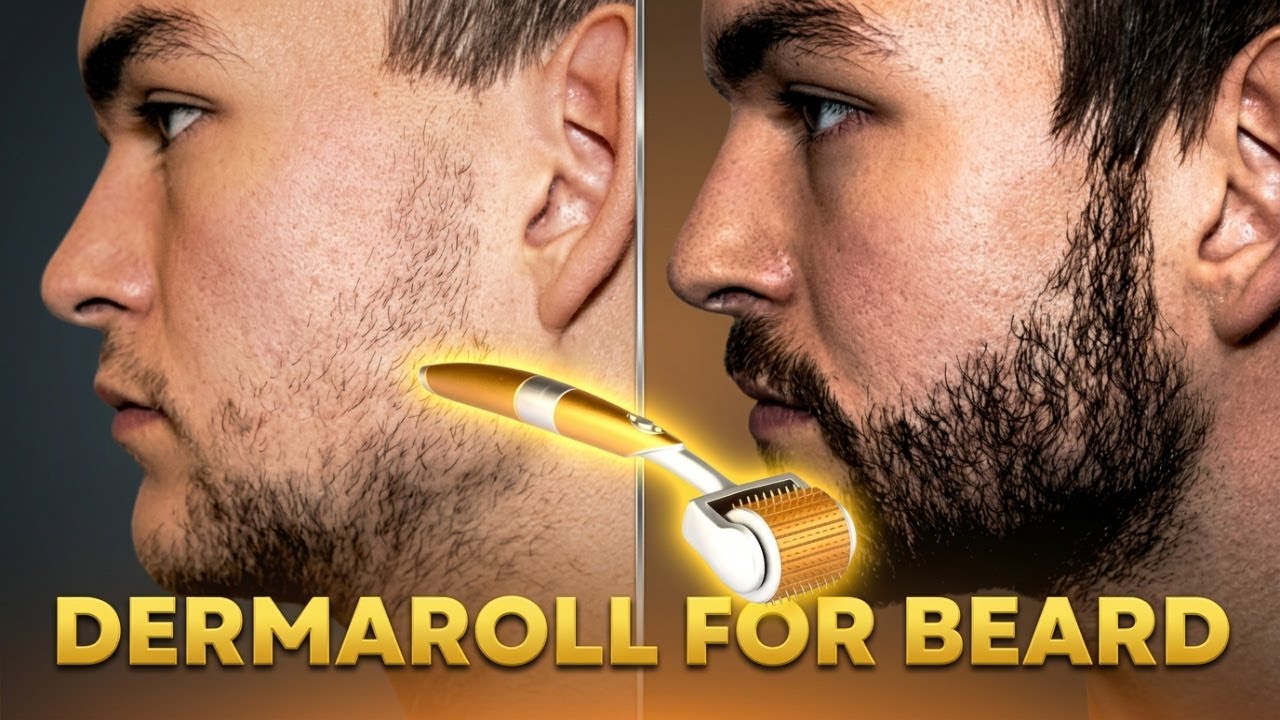How to Derma Roll for Quickest Beard Results (Step-by-Step Guide)